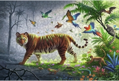 Jungle Tiger (træ)