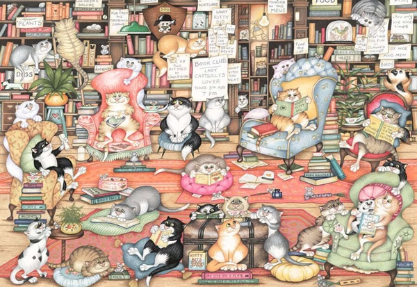 Crazy Cats - Bingley\'s Bookclub