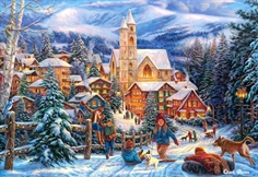Sledding to Town