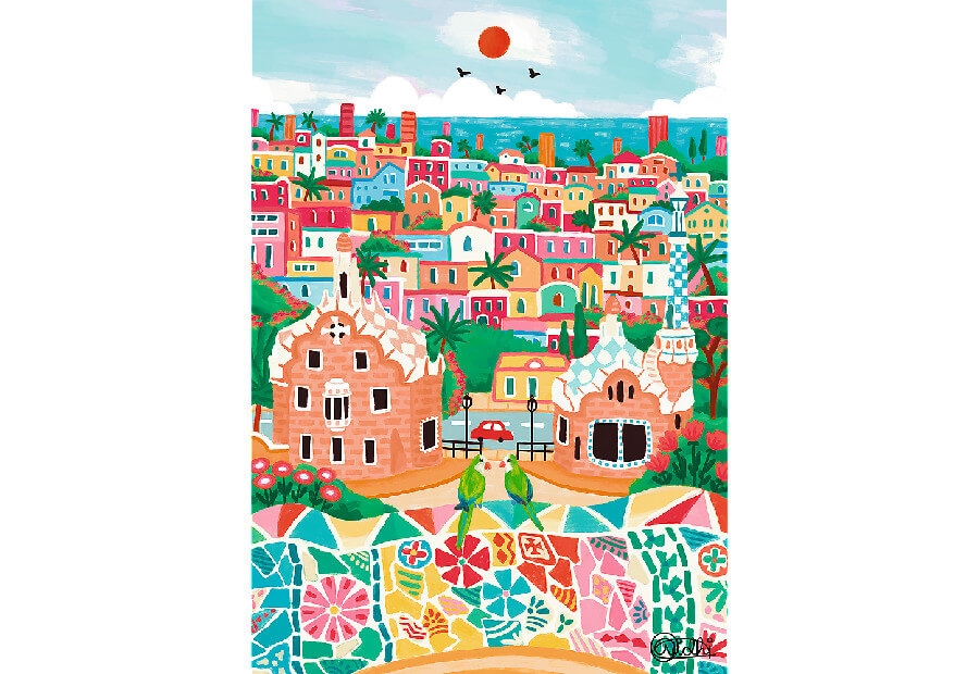 The Art of Colour: Barcelona, Spain