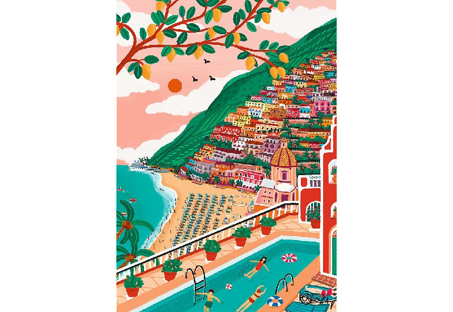 The Art of Colour: Positano, Italy