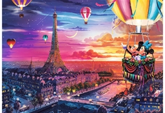 Mickey and Minnie in Paris