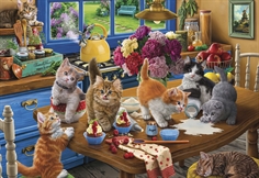 Kittens in the Kitchen