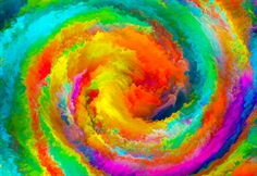 Colorful Gradient Swirl