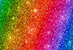 Rainbow Glitter Gradient