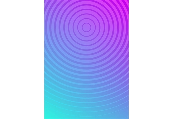 Circle Gradient Number Three