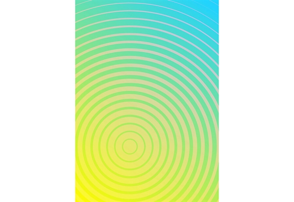 Circle Gradient Number Four