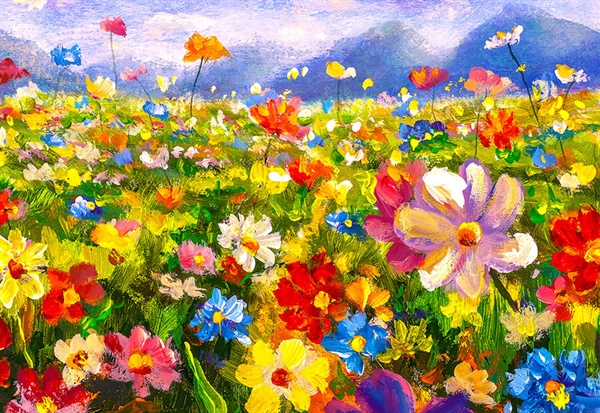 Colorful Flower Meadow