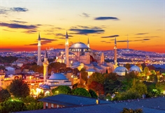 Hagia Sophia at Sunset, Istanbul