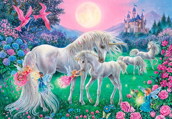 Unicorns in the Moonlight