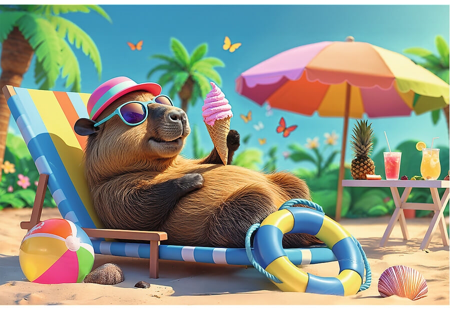 Capybara Style Relax