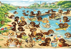 The Treflik Family - Dachshunds and Trefliks (Seek & Find)
