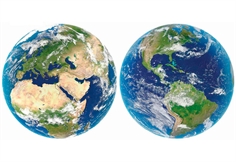 Planet Earth (2 x 800 brikker, rundt)
