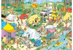 Camping in the Forest