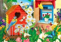 Birdhouse Garden