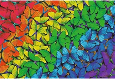 Rainbow Butterflies (træ)