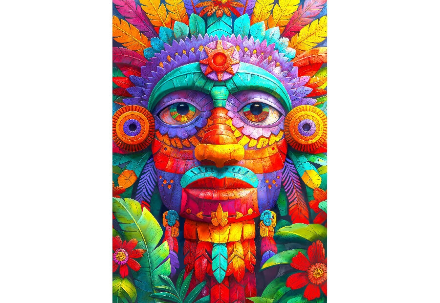 Floral Totem