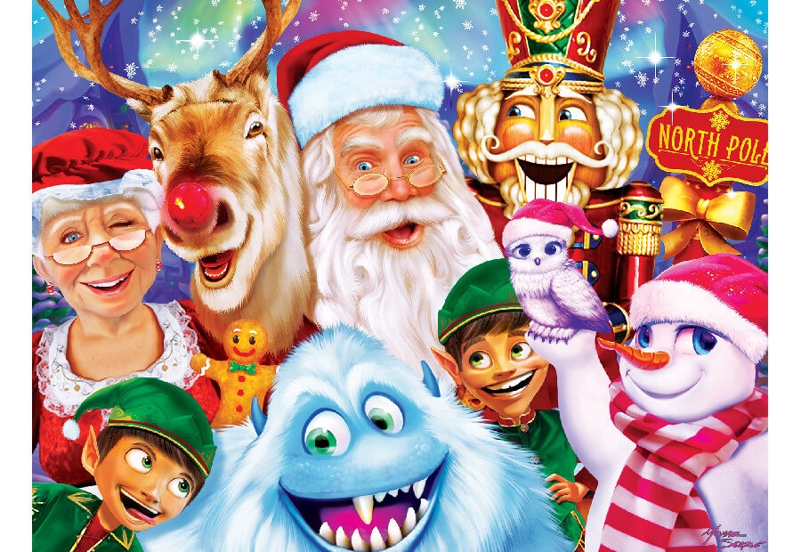 North Pole Family Portrait