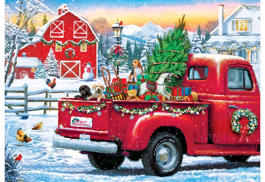 Winter\'s Joyful Arrival (Glitter)