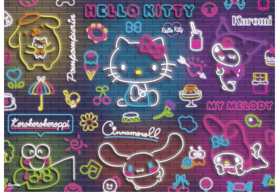 Neon Hello Kitty