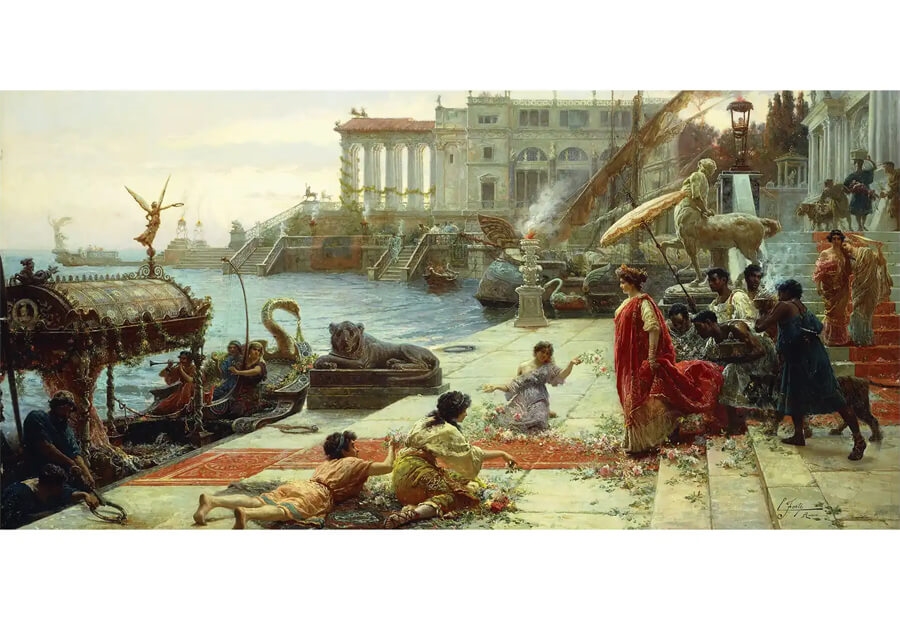 The Embarkment of a Roman Queen