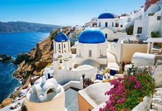 Summer in Santorini