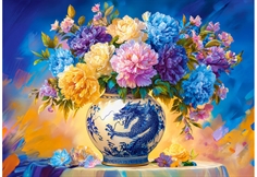 Flowers in Chinese Porcelain