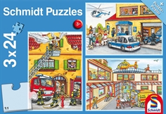 Fire Brigade and Police