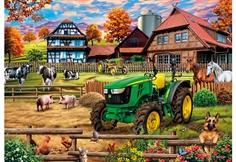 John Deere - Farm with Tractor