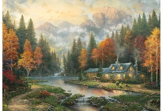 Evening at Autumn Lake