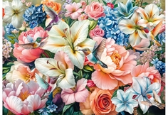 Flowers in Pastel