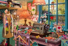 In the Sewing Room (Secret Puzzle)