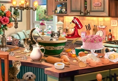 At the Kitchen Table (Secret Puzzle)