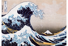 The Great Wave off Kanagawa (3D-effekt)
