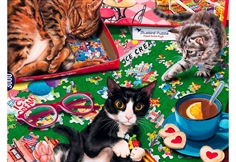 Bluebird Puzzle Cats