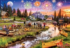 Fireworks on the Mountain