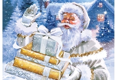 Santa's Golden Gifts (Glitter)