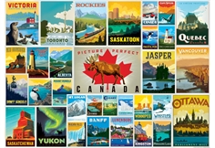 Vintage Posters - O Canada