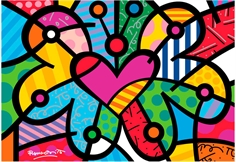 Romero Britto - Heart Butterfly