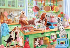 Dogs in the Kitchen