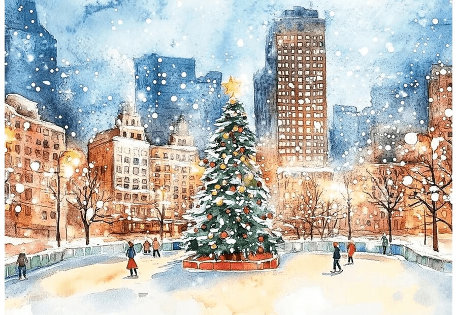 Central Park Winter Wonderland